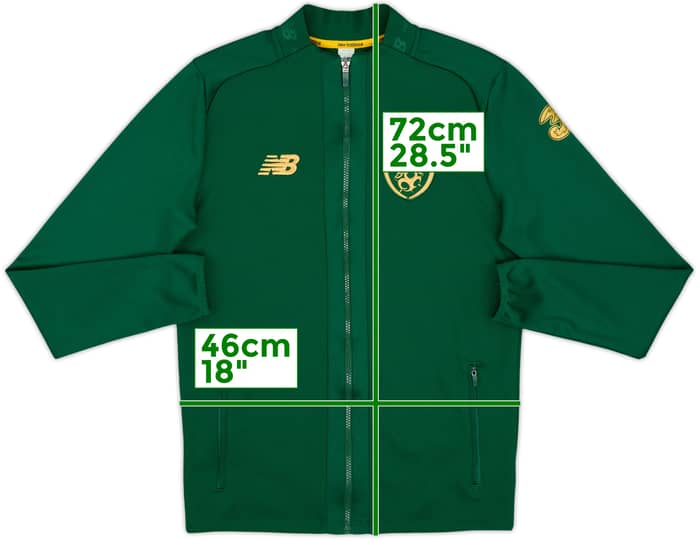 2019-20 Ireland New Balance Track Jacket - 8/10 - (M)
