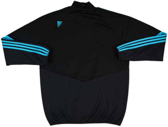 2014-15 Olympique Marseille adidas Sweat Top - 8/10 - (L)