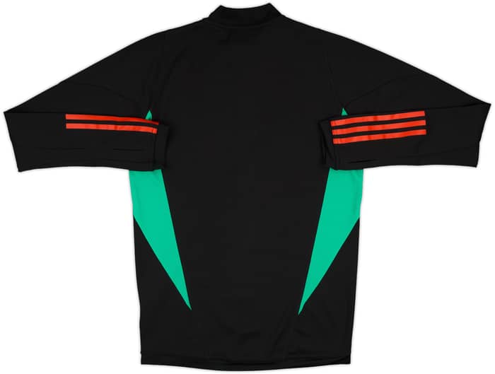 2023-24 Manchester United adidas 1/4 Zip Drill Top - 8/10 - (S)