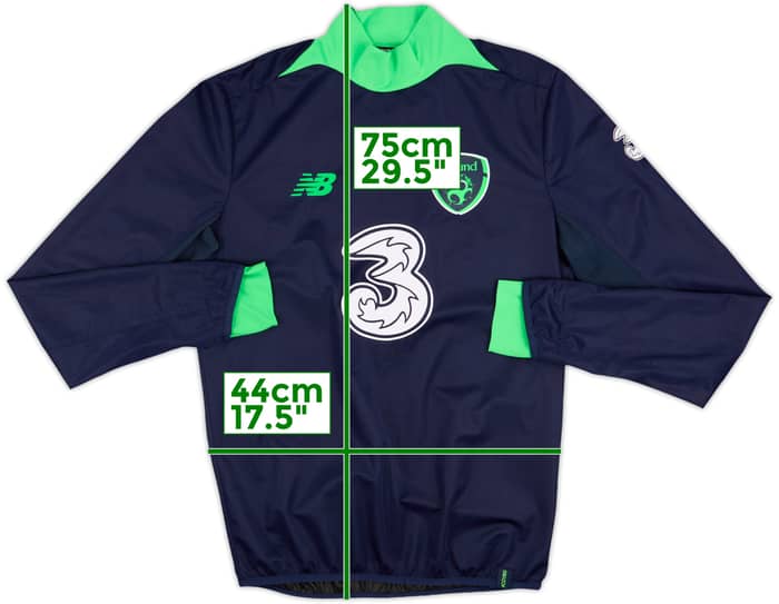 2017-18 Ireland New Balance Drill Top - 8/10 - (S)