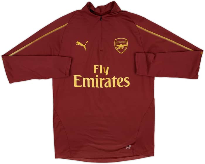 2017-18 Arsenal Puma 1/4 Zip Drill Top - 7/10 - (S)