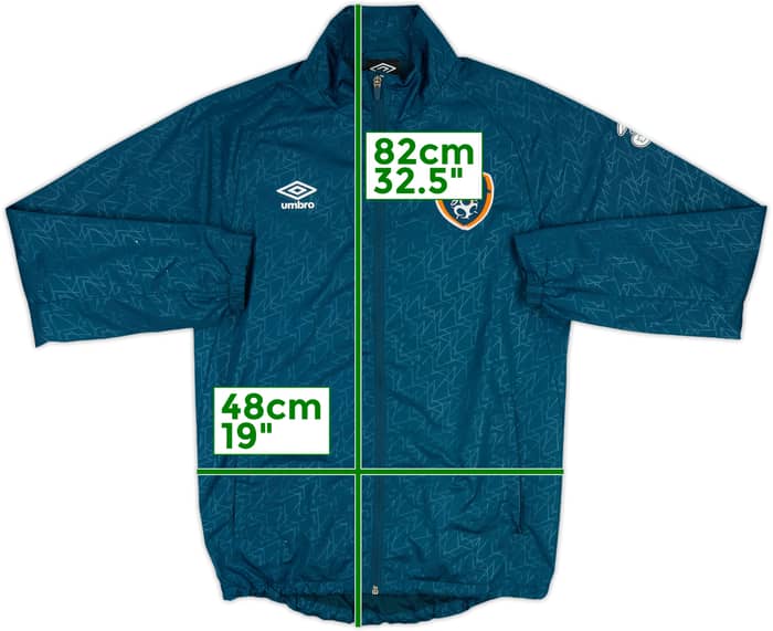 2017-18 Ireland Umbro Track Jacket - 8/10 - (S)