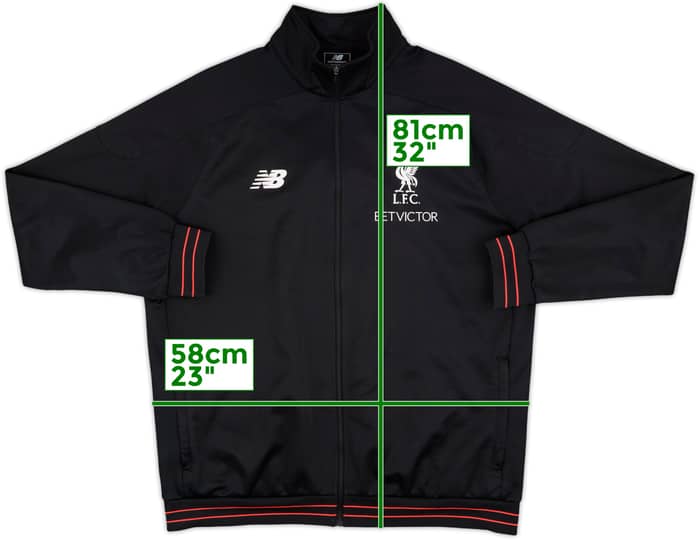 2016-17 Liverpool New Balance Track Jacket - 5/10 - (XXL)