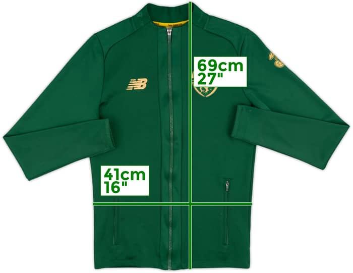 2019-20 Ireland New Balance Track Jacket - 6/10 - (S)