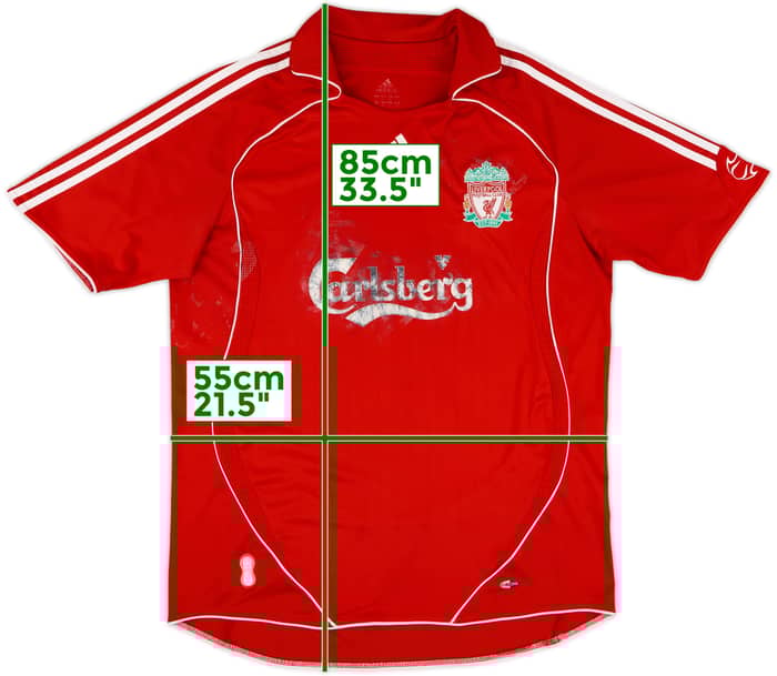 2006-08 Liverpool Home Shirt - 4/10 - (L)