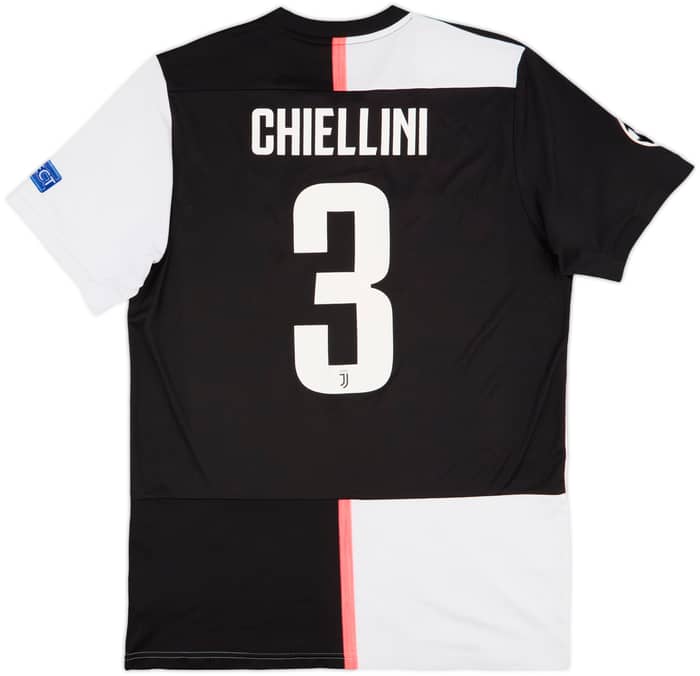 2019-20 Juventus Home Shirt Chiellini #3 - 6/10 - (L)