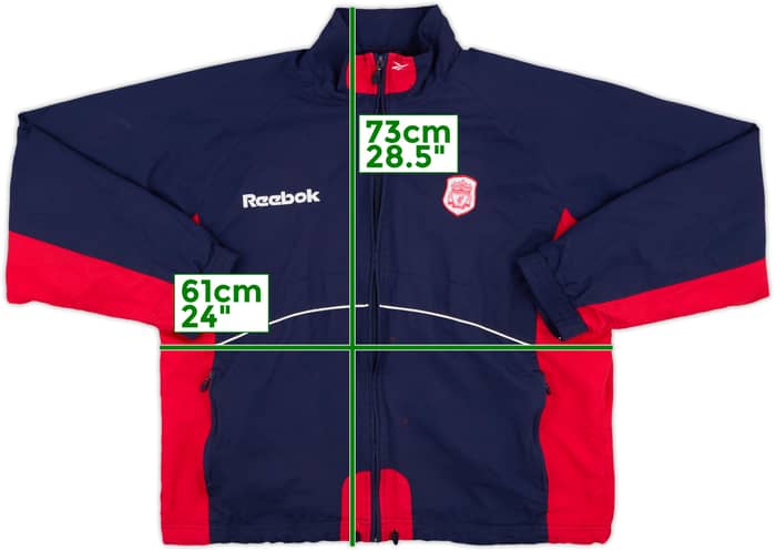 2000-01 Liverpool Reebok Track Jacket - 7/10 - (L)