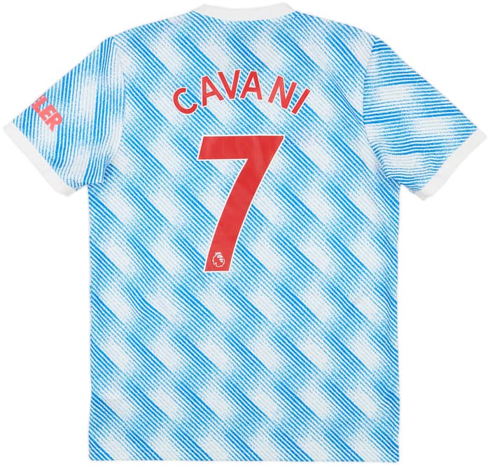 2021-22 Manchester United Away Shirt Cavani #7 - 9/10 - (M)