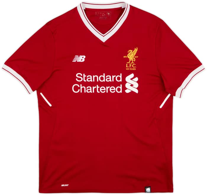2017-18 Liverpool 125 Years Home Shirt Firmino #9 - 8/10 - (M)