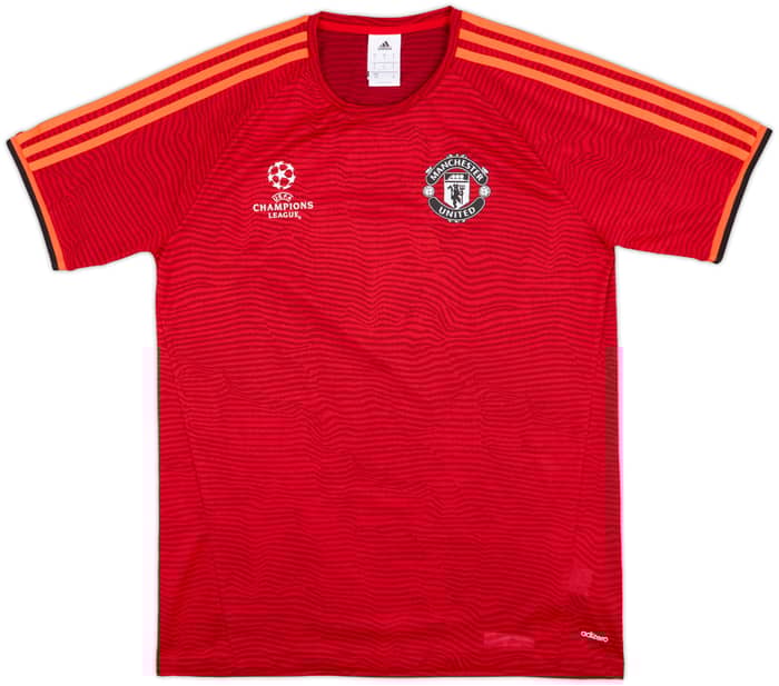 2015-16 Manchester United adidas CL Training Shirt - 9/10 - (S)