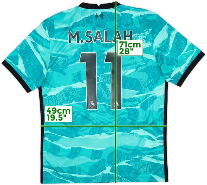 2020-21 Liverpool Away Shirt M.Salah #11 - 8/10 - (M)
