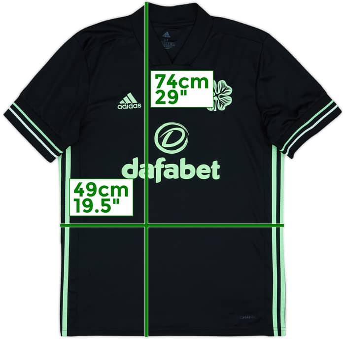 2020-21 Celtic Third Shirt - 7/10 - (M)