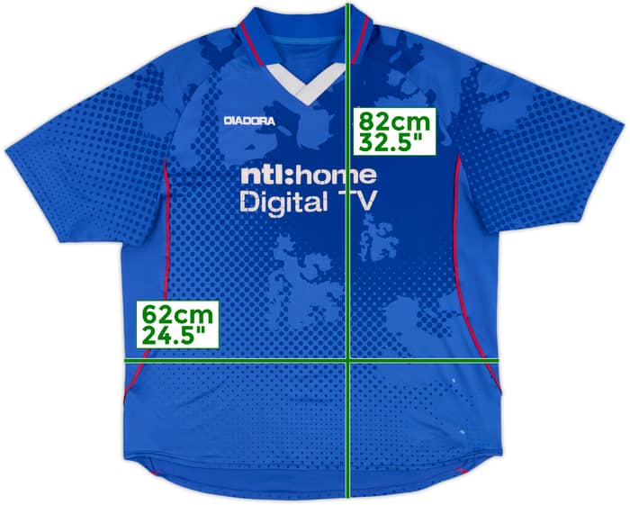 2002-03 Rangers Home Shirt - 5/10 - (XL)