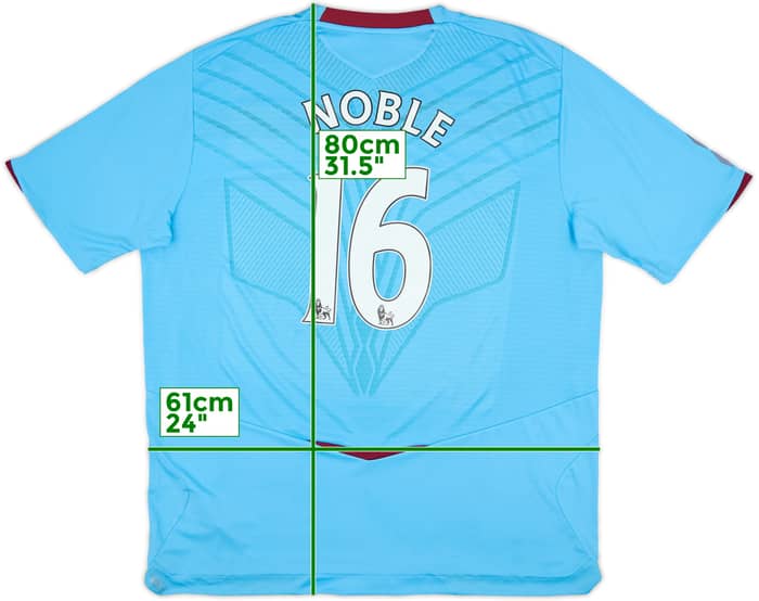 2008-09 West Ham Away Shirt Noble #16 (XXL)