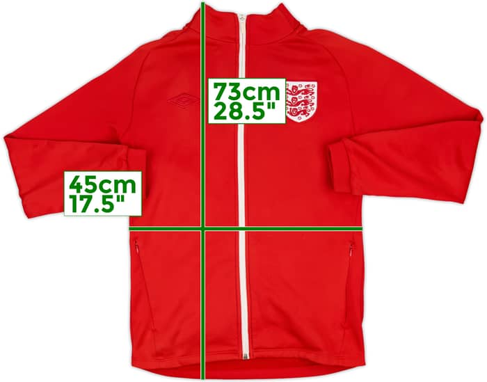 2012-13 England Umbro Track Jacket - 7/10 - (S)