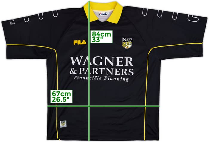 2000-01 NAC Breda Away Shirt - 9/10 - (XXL)