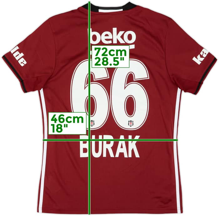 2016-17 Besiktas Third Shirt Burak #66 - 6/10 - (M)