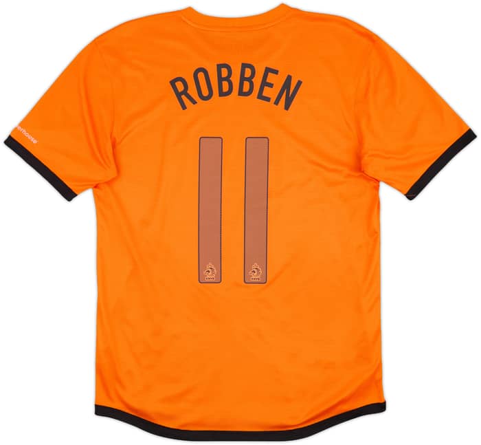 2012-13 Netherlands Home Shirt Robben #11 - 6/10 - (M)