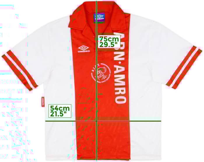 1993-94 Ajax Home Shirt #10 - 5/10 - (L)