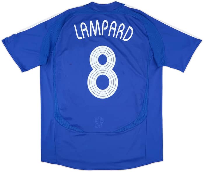 2006-08 Chelsea Home Shirt Lampard #8 - 6/10 - (L)