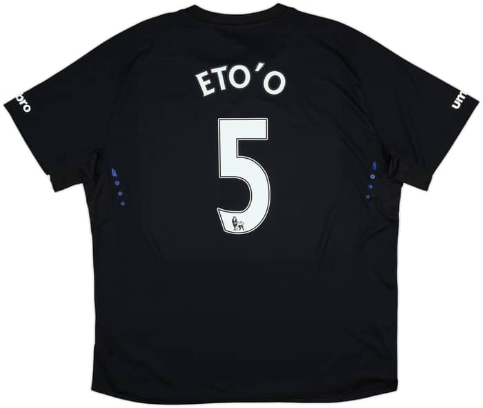 2014-15 Everton Away Shirt Eto'o #5 (XXL)