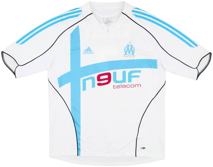2005-06 Olympique Marseille Home Shirt Ribery #7 - 9/10 - (L)