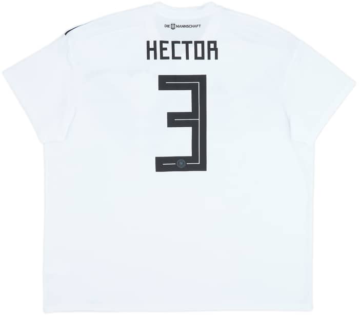 Camiseta de local de la Germany 2018-19 Hector #3 - 8/10 - (3XL)