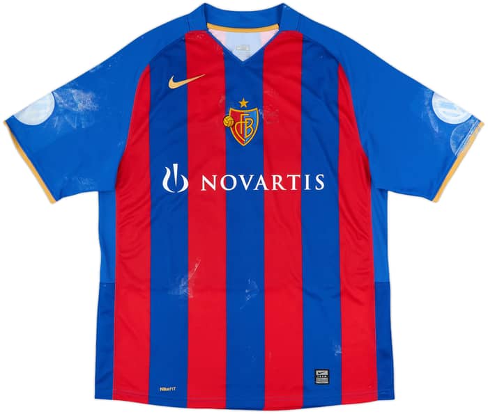 2008-09 FC Basel Home Shirt #5 - 4/10 - (L)