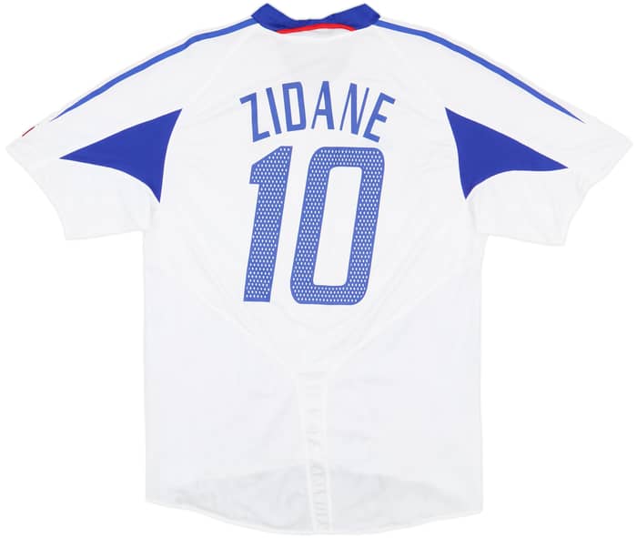 2004-06 France Away Shirt Zidane #10 - 8/10 - (L)