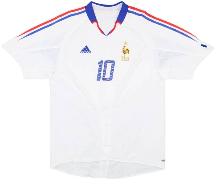 2004-06 France Away Shirt Zidane #10 - 8/10 - (L)