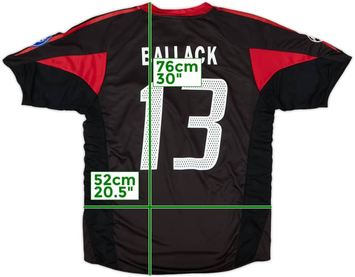 2004-05 Bayern Munich Third Shirt Ballack #13 - 8/10 - (M)