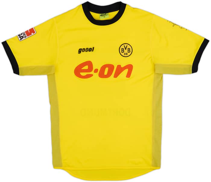 2003-04 Borussia Dortmund Home Shirt Amoroso #22 - 4/10 - (S)