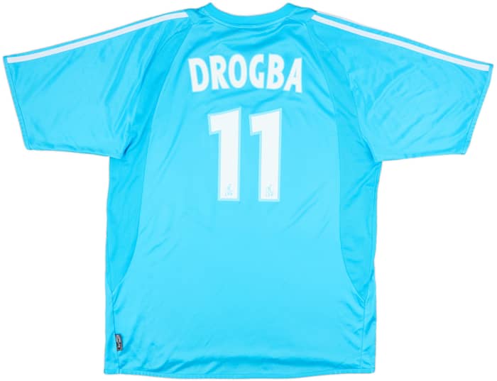 2003-04 Olympique Marseille Away Shirt Drogba #11 - 6/10 - (L)
