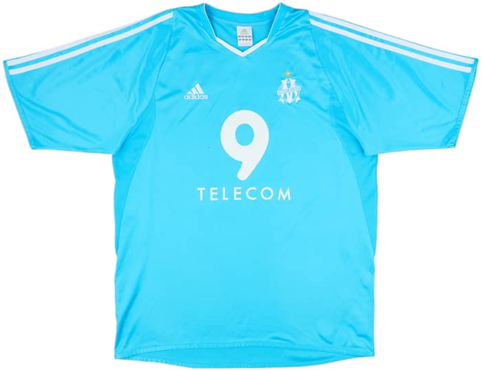 2003-04 Olympique Marseille Away Shirt Drogba #11 - 6/10 - (L)