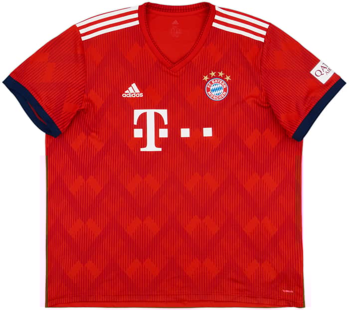 2018-19 Bayern Munich Home Shirt Muller #25 - 9/10 - (XXL)