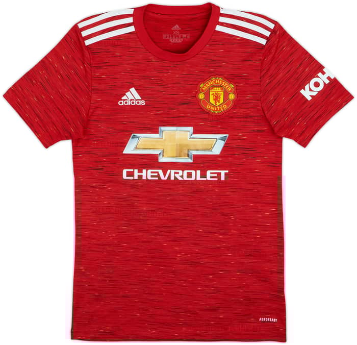 2020-21 Manchester United Home Shirt Rashford #10 - 7/10 - (XS)