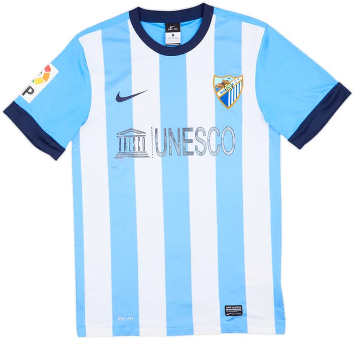 2013-14 Malaga Home Shirt - 4/10 - (S)