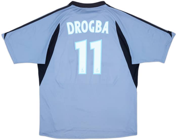 2003-04 Olympique Marseille Third Shirt Drogba #11 - 4/10 - (XL)