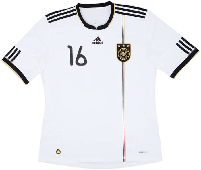 2010-11 Germany Home Shirt Lahm #16 - 8/10 - (L)