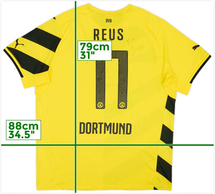 2014-15 Borussia Dortmund Home Shirt Reus #11 - 5/10 - (L)