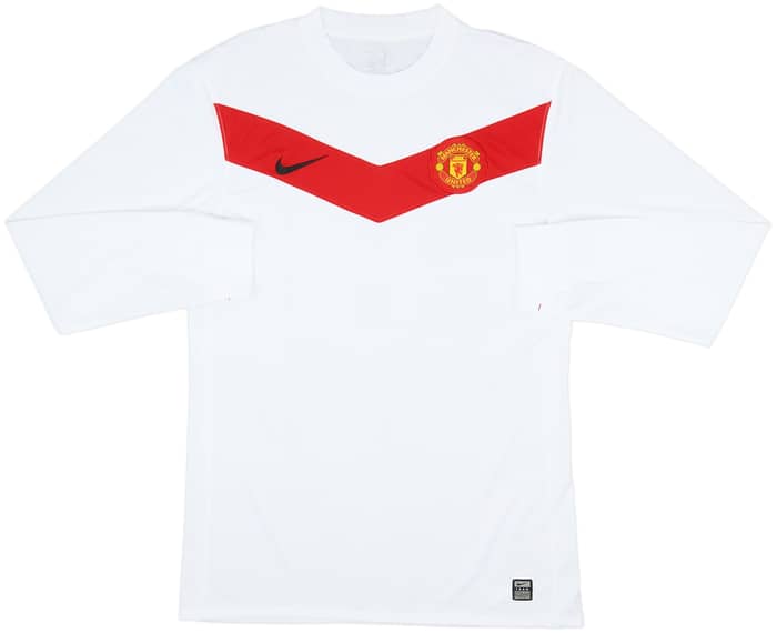 2009-10 Manchester United Player Issue GK Shirt Van Der Sar #1 - 9/10 - (XL)