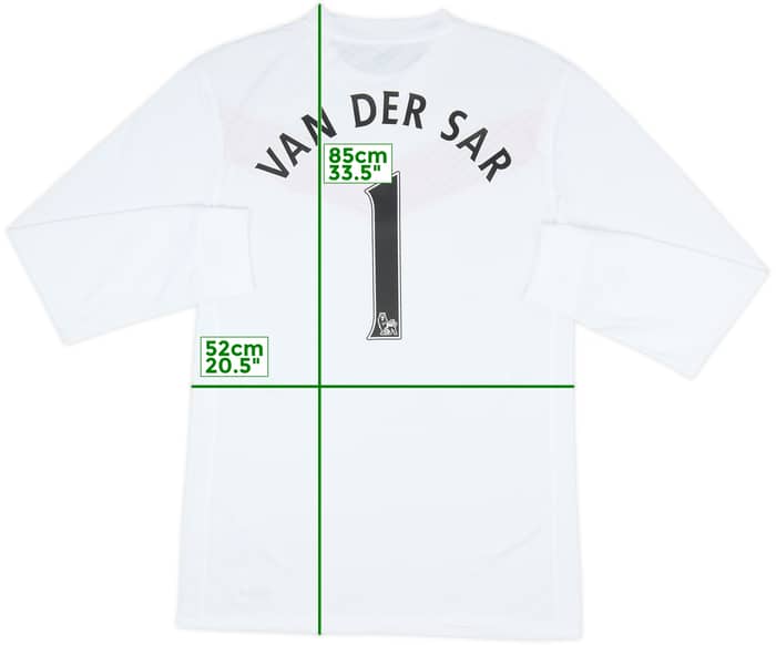 2009-10 Manchester United Player Issue GK Shirt Van Der Sar #1 - 9/10 - (XL)