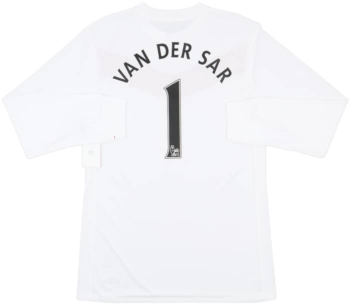 2009-10 Manchester United Player Issue GK Shirt Van Der Sar #1 (XL)