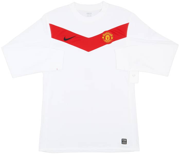 2009-10 Manchester United Player Issue GK Shirt Van Der Sar #1 (XL)