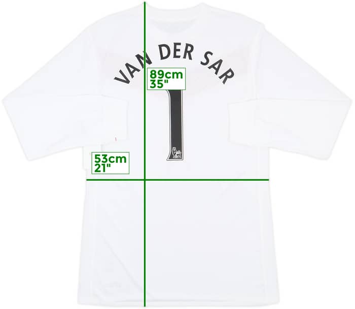 2009-10 Manchester United Player Issue GK Shirt Van Der Sar #1 (XL)