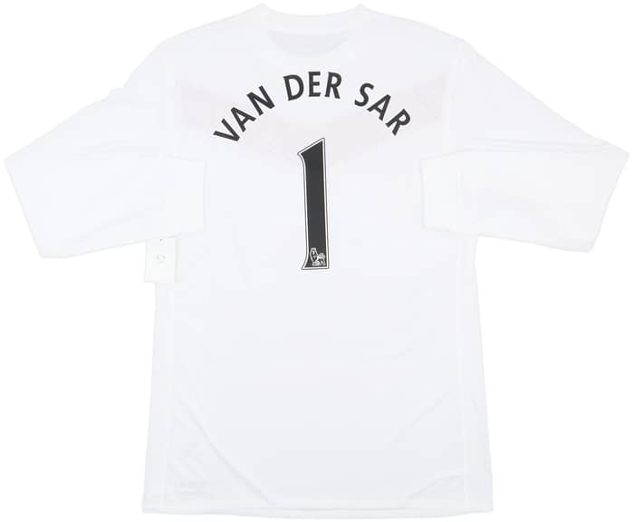 2009-10 Manchester United Player Issue GK Shirt Van Der Sar #1 (XXL)
