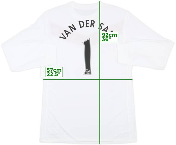 2009-10 Manchester United Player Issue GK Shirt Van Der Sar #1 (XXL)