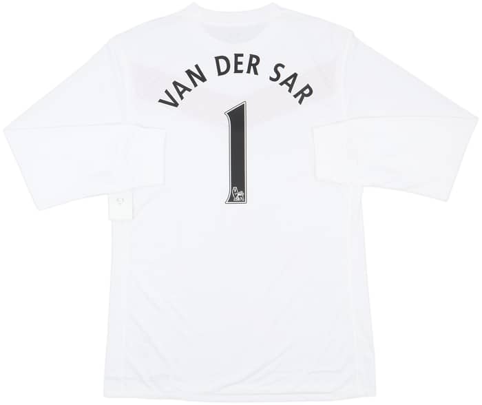 2009-10 Manchester United Player Issue GK Shirt Van Der Sar #1 (XXL)