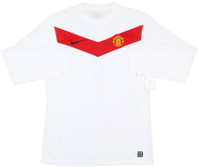 2009-10 Manchester United Player Issue GK Shirt Van Der Sar #1 (XXL)