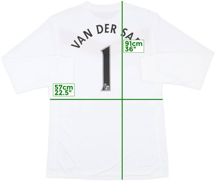 2009-10 Manchester United Player Issue GK Shirt Van Der Sar #1 (XXL)